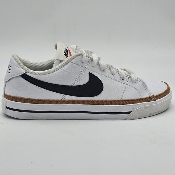 Nike Court Legacy CU4149-102 White/Desert/Ochre Women's Size 8 - Picture 1 of 12